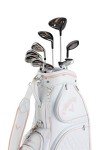 Callaway Women's REVA Rose Gold Club Set (Set of 9, Caddy Bag, Headcover) Carbon Shaft, Rose Gold