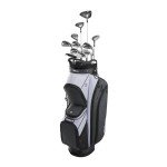 Wilson Women's PlayerFit™ Compete Golf Set with Cart Bag - Ladies Right Hand, Ladies Flex, Graphite