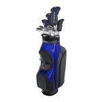 Wilson Men's PlayerFit™ Complete Golf Set with Cart Bag - Men's Right Hand, Regular, Graphite