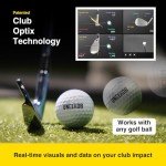 Uneekor Eye XO Golf Launch Monitor,2-Camera Front-Mounted Indoor Golf Simulator with 24 Data Points,Dimple Optix Technology, Compatible with Refine+, GSPro, E6 Connect, and TGC19