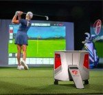 FlightScope X3 Golf Launch Monitor and Simulator with Complete Ball Tracking Radar | Full Swing, Chipping and Putting Data with Face Impact | 10 E6 Courses, 17 Practice Ranges, Auto Leveling and More!