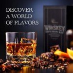 DIY Whiskey Gifts for Men - DIY Whiskey Infusion Set - Whiskey Making Kit - Whiskey Decanter Set with Botanicals & Wood Chips - Bourbon Decanter & Whiskey Birthday Gifts for Men