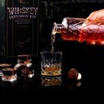 DIY Whiskey Gifts for Men - DIY Whiskey Infusion Set - Whiskey Making Kit - Whiskey Decanter Set with Botanicals & Wood Chips - Bourbon Decanter & Whiskey Birthday Gifts for Men