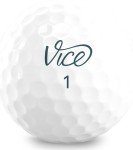 Vice Tour Golf Balls, White (One Dozen)
