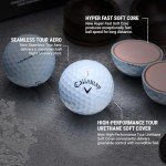 Callaway Golf Chrome Tour X Golf Balls (Standard, White)