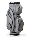 Pins & Aces Cart Bag - 14-Way, Full Length Dividers, Single Strap - Velvet Lined (Ash)