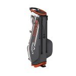 Callaway Golf CHEV Stand Bag (White/Charcoal/Orange)