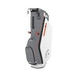Callaway Golf Hyperlite Zero Golf Bag (Hyperlite Zero, Charcoal Hounds/White/Orange)