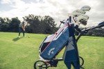 Callaway Golf Hyperlite Zero Golf Bag (Hyperlite Zero, Charcoal Hounds/White/Orange)