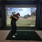 SPECTRUM GOLF SIMULATORS-Golf Cage-Padded-DIY-Premium Poly Spacer Golf Screen-US Made (120 x 96 x 60)