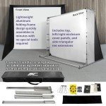 Elite Screens GolfSim Portable ImpactWhite 350, 8'x10' Portable Fast Folding Impact Projector Screen for Golf/Multi-Sport Simulation Screen, GSP0810-IPW350
