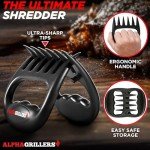 Meat Shredder Claws - BBQ Smoker Accessories White Elephant Gifts for Adults - Pulled Pork Tool Grilling Gift for Men