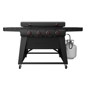 Camp Chef Gridiron 36 - Outdoor Griddle Grill with Flamethrower Ignition & Hidden Grease Catcher - Premium Flat Top Grill for Outdoor Cooking