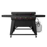 Camp Chef Gridiron 36 - Outdoor Griddle Grill with Flamethrower Ignition & Hidden Grease Catcher - Premium Flat Top Grill for Outdoor Cooking