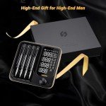 Wireless Meat Thermometer with 4 Probes, Inkbird WiFi Digital Food Thermometer for Turkey Beef Rotisserie Grill Oven,Unlimited Range Dishwasher Waterproof Bluetooth Meat Thermometer for iOS & Android