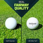 GoSports ELITE Golf Hitting Mat - 5x4 ft