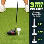 GoSports ELITE Golf Hitting Mat - 5x4 ft