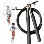 Corde à Sauter Réglable pour Crossfit et Boxe