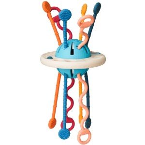 Silicone Pull String Travel Toy for 18+ Months