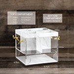 Rotating Lucite Silverware Organizer 