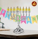 Ner Mitzvah Pre-Filled Menorah Oil Cup Candles - Hanukkah Ohr Lights - 100% Olive Oil with Cotton Wick in Glass Cup - Small Size, 44 per Pack, Burns Approx. 1 1/2 Hrs