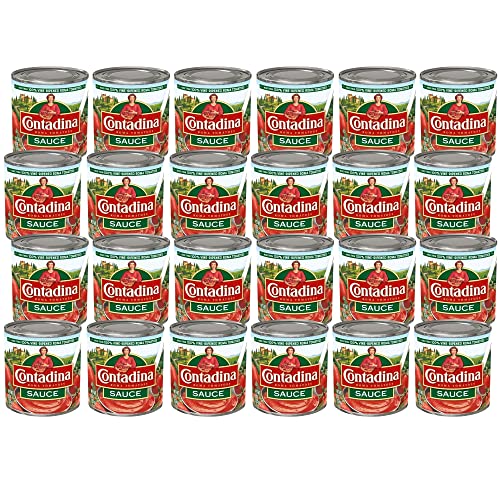 24 Cans of Contadina Tomato Sauce, 8 oz