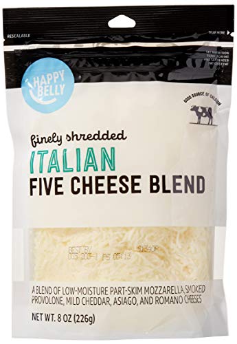 Happy Belly 5 Cheese Blend for Italian Pizza