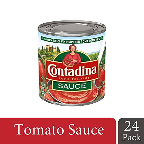 24 Cans of Contadina Tomato Sauce, 8 oz