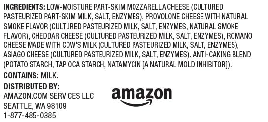 Happy Belly 5 Cheese Blend for Italian Pizza