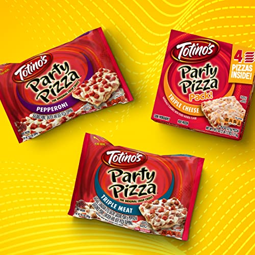 Totino's Triple Cheese Party Pizza, 9.8 oz
