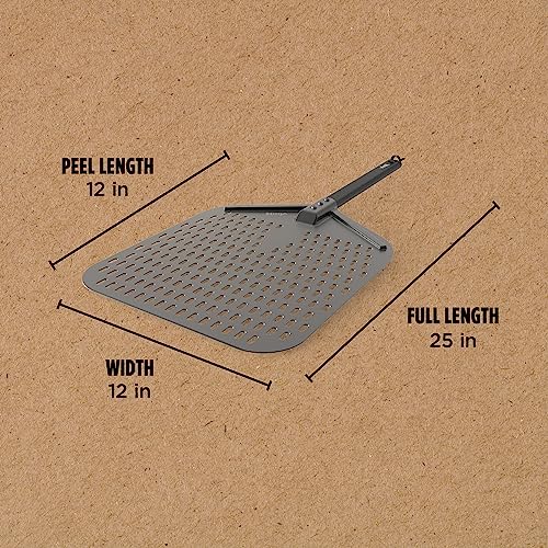 Ninja XSKOPPL Perforated Pizza Peel for Outdoor Ovens