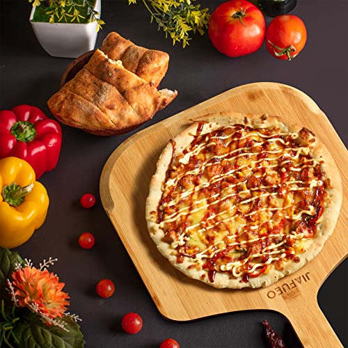 Bamboo Pizza Peel & Board Set - 12 inch