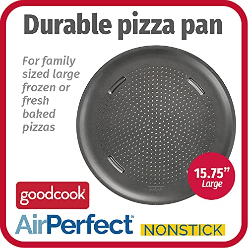 GoodCook AirPerfect 15.75" Insulated Carbon Steel Pizza Pan
