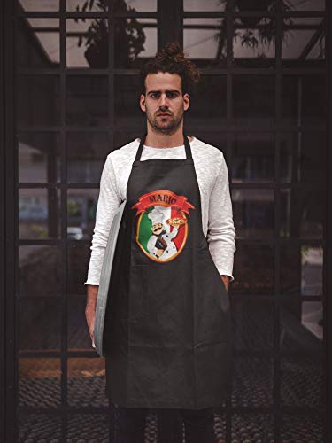 Custom Italian Baker Apron for Men