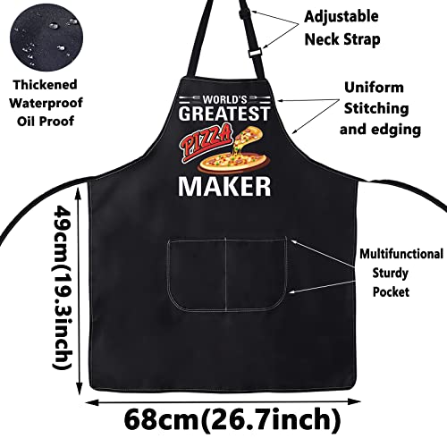 Pizza Lover Adjustable Apron With Pocket - Chef Gift