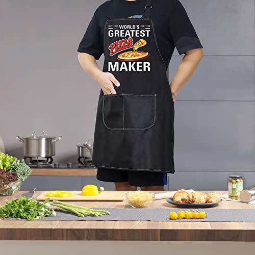 Pizza Lover Adjustable Apron With Pocket - Chef Gift