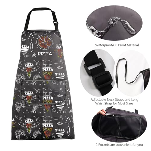 Funny Pizza Lover's Apron for Pizza Enthusiasts