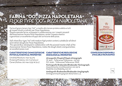 Authentic Italian 00 Pizza Flour - 2kg Pack