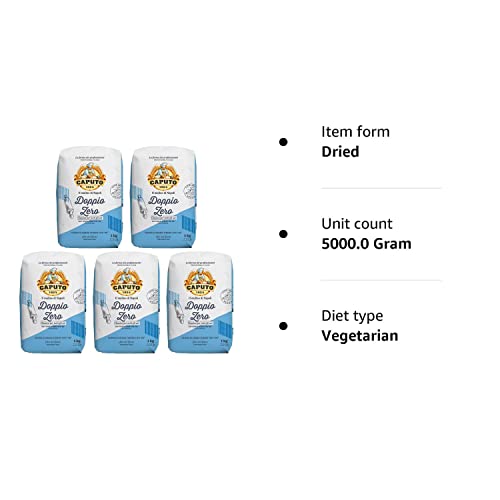 Caputo Flour Blu Type 00, 5kg Pack