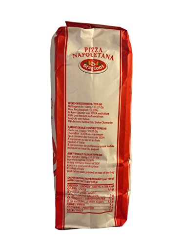 Authentic Italian 00 Pizza Flour - 2kg Pack