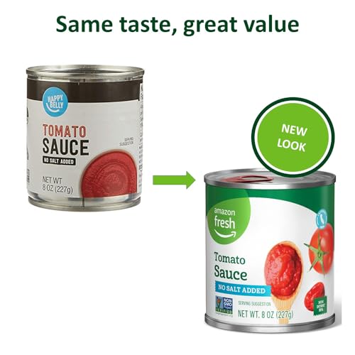 Tomato Sauce, No Salt Added, 8 Oz