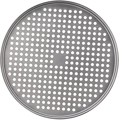 Cuisinart 14" Nonstick Pizza Pan, Chef's Classic Silver