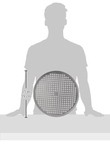 Cuisinart 14" Nonstick Pizza Pan, Chef's Classic Silver