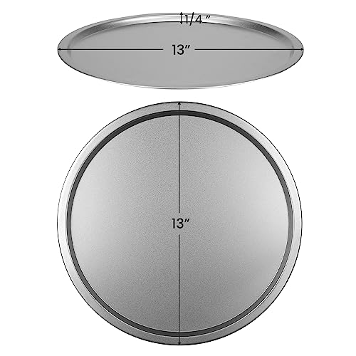 2 Pack 13 Inch Non-Stick Pizza Pans