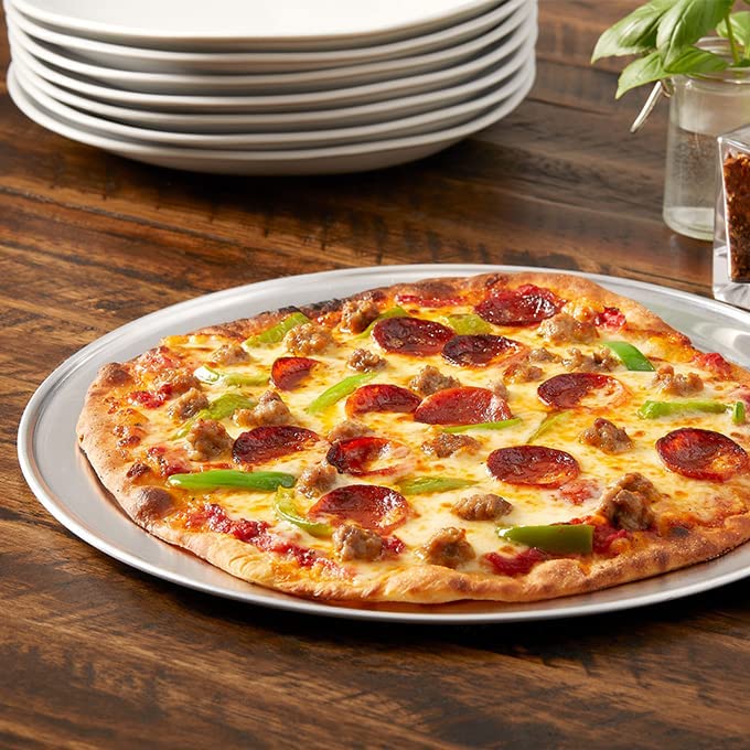 American Metalcraft TP14 Wide-Rim Pizza Pan
