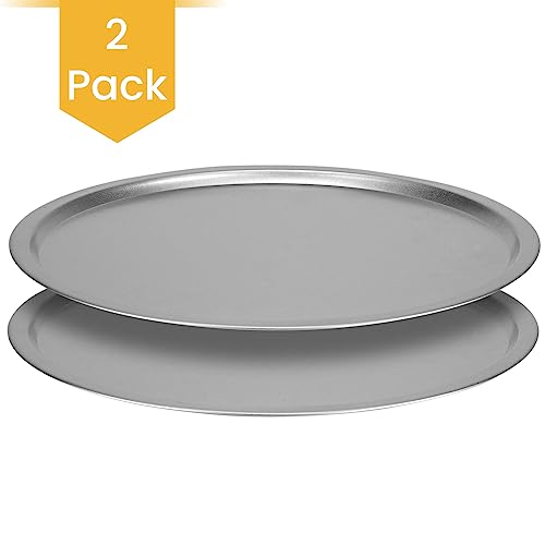 2 Pack 13 Inch Non-Stick Pizza Pans