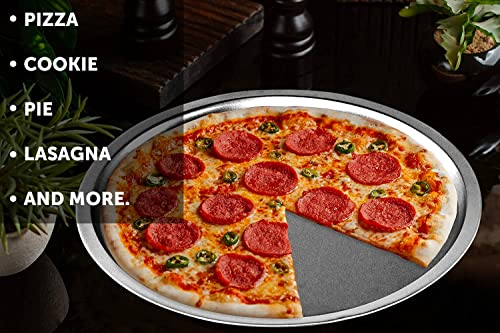 2 Pack 13 Inch Non-Stick Pizza Pans