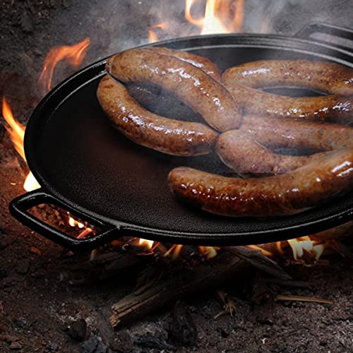 14-Inch Cast Iron Pizza Pan by Home-Complete