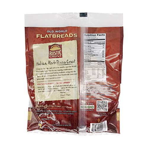 Italian Herb Pizza Crust by RUSTIC CRUST, 9 OZ