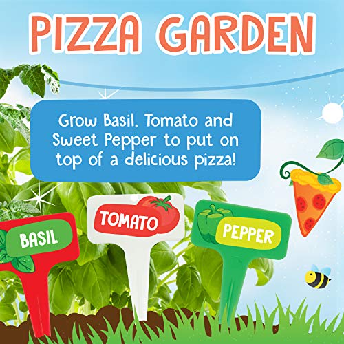 Kids Pizza Garden Kit - Grow Your Pizza Ingredients